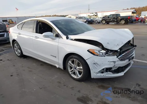 2018 Ford Fusion Hybrid Se из США, поврежденный, VIN 3FA6P0LU1JR117372